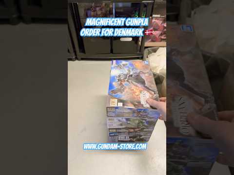 Magnificent Gunpla order for Denmark 🇩🇰 gundam gunpla banda… サムネイル