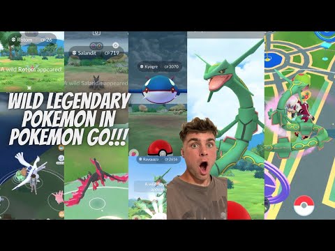 ✨WILD LEGENDARY Pokemon HUNT LIVE! Rayquaza and More In The… サムネイル