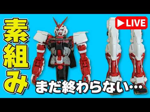 本体は完成？…でも終わらないｗ パーツ多すぎ問題「MG 1/100 ガンダムアストレイレッドフレーム改」 サムネイル