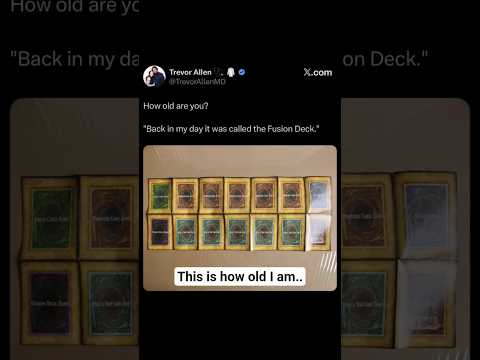How old are u without telling the numbers😎 yugioh tcg yugio… サムネイル