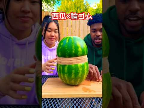西瓜×輪ゴムshorts 衝撃 サムネイル
