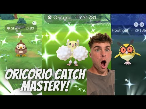 ✨Oricorio Catch Mastery Day In Pokemon Go With SHINY BOOSTE… サムネイル