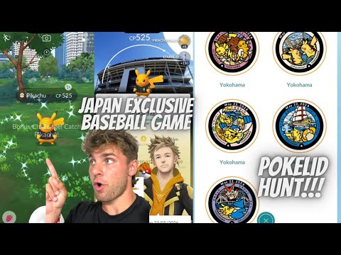 ✨ EXCLUSIVE JAPAN Shiny Background Pikachu Hunt and Pokelid… サムネイル