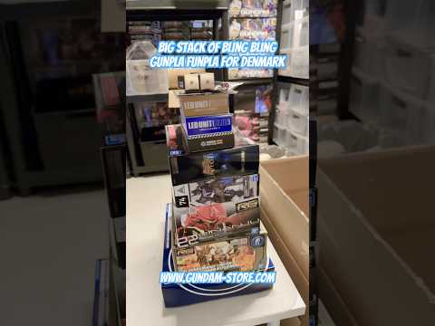 Big stack of bling bling Gunpla funpla for Denmark gundam g… サムネイル