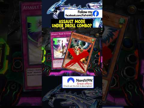 Droll Didn’t Stop This Assault Mode Combo 😈 YuGiOh YuGiOhDu… サムネイル