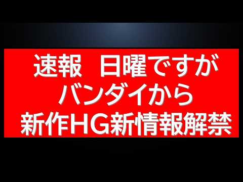 日曜ですが先ほど公式から新作HGUC新情報が解禁されました サムネイル