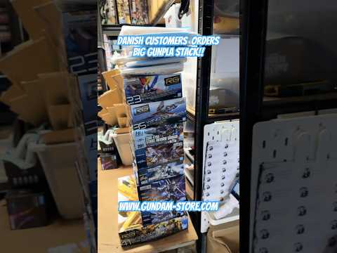 Danish customers  orders BIG Gunpla stack!! gundam gunpla b… サムネイル