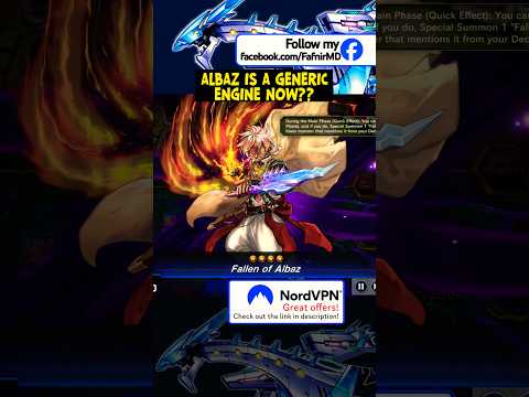 ALBAZ IS AN ENGINE NOW‼️ yugioh masterduel yugiohshorts gam… サムネイル