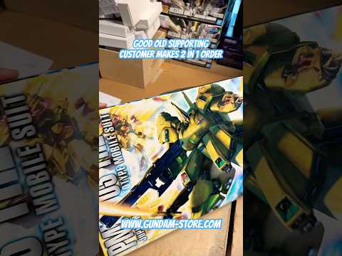 Good old supporting customer makes 2 in 1 order gundam gunp…