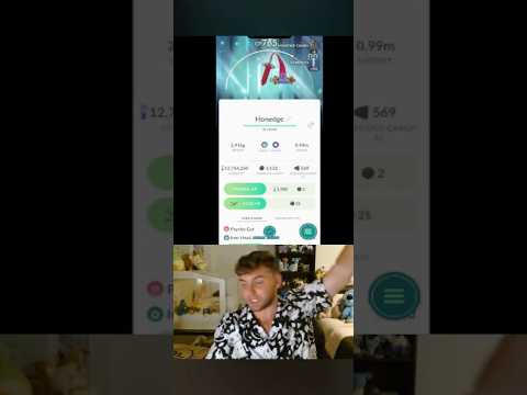 ✨Shiny BACKGROUND HONEDGE CAUGHT In Pokemon Go!✨ shorts pok… サムネイル