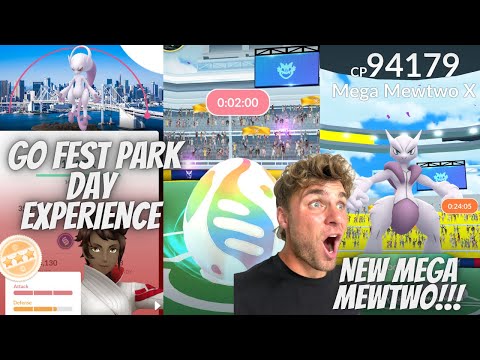 ✨FIRST EVER MEGA MEWTWO RAIDS!!! Go Fest Park Experience an… サムネイル