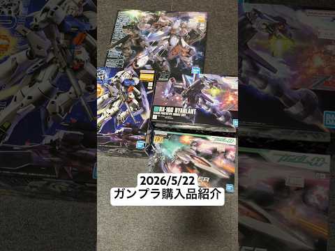 2026/5/22 ガンプラ購入品紹介！MGデュエルガンダム アサルトシュラウドにHGバイアランにMGGP03Sステイ… サムネイル