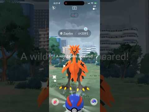 Galarian Zapdos Encounter In Pokemon Go On Stream AND… shor… サムネイル