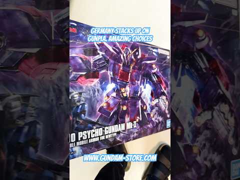Germany stacks up on Gunpla. Amazing choices. gundam gunpla… サムネイル