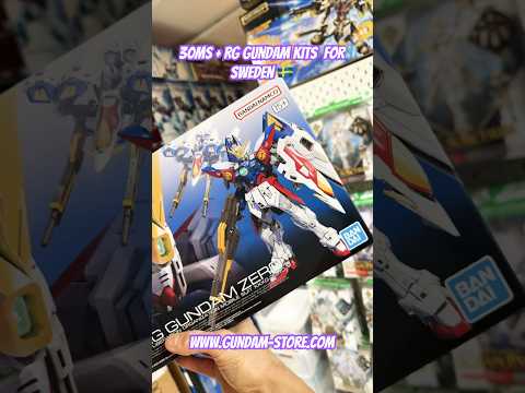 30MS + RG Gundam kits  for Sweden 🇸🇪 gundam gunpla bandai m… サムネイル