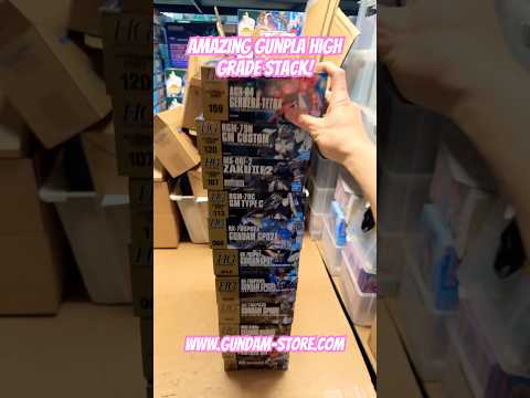 Amazing Gunpla high grade stack! gundam gunpla bandai model… サムネイル