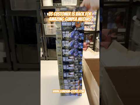 Us customer is back for amazing Gunpla mechas. gundam gunpl… サムネイル