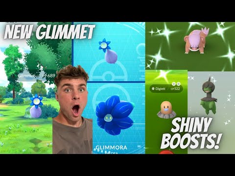 ✨NEW Glimmet Debut, Shiny Boosted Odds and Raid Hour LIVE I… サムネイル