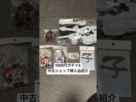 ガンダム1000円ガチャ&中古ショップ購入品紹介！ネクスエッジフィギュアにロボット魂ガチャに年賀状！Gフレームミーティ… サムネイル