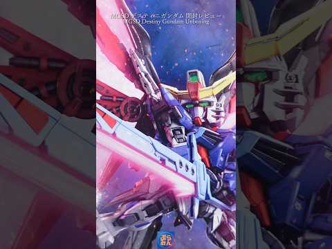 MGSDデスティニーガンダム開封レビュー！modelkit gundam gunpla ガンプラ ガンダム short… サムネイル