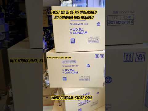 First wave of the Perfect Grade Nu gundam arrived + a few m… サムネイル
