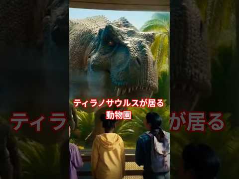 ティラノサウルスが居る動物園恐竜ジュラシックパーク shotsUMA サムネイル