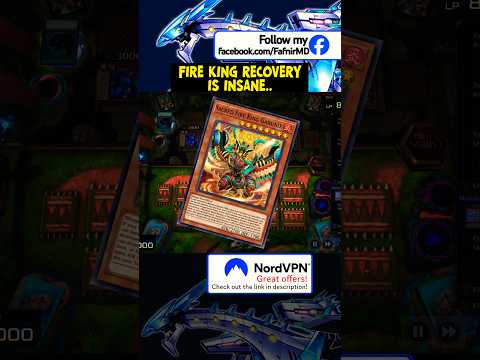 FIRE KING INSANE RECOVERY! yugioh masterduel yugiohshorts g… サムネイル