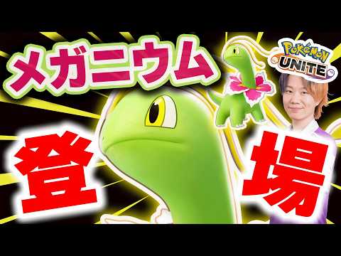 【ポケモンユナイト】ついに新ポケモン実装「メガニウム」はサポート型！？環境破壊ぶっ強すぎるヒーラーが登場する予感 サムネイル