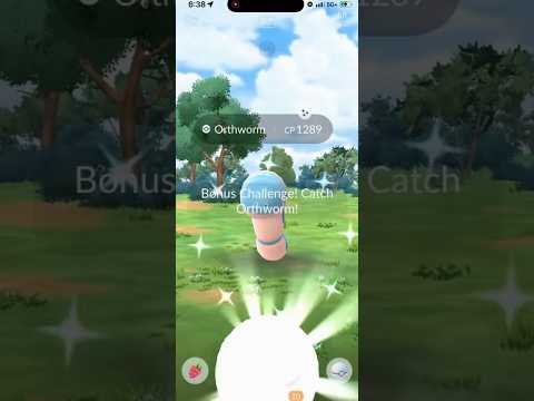 ✨NEW Shiny Orthworm CAUGHT in Pokemon Go!✨ shorts pokemon サムネイル