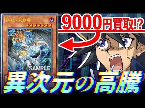 最新カード”調和ノ天救竜"が9000円買取の異常事態になってる理由を解説します【遊戯王/フィドラウリス＝ハルモニア】