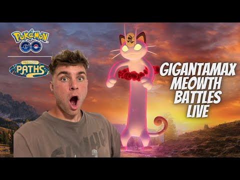 ✨Gigantamax Meowth Raids LIVE, Shiny Boosts and More in Pok… サムネイル