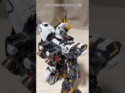 【ガンプラ】PG UNLEASHED 1/60 νガンダムを作りましょ〜！⑥ 半外装！これぞロマン！😆  gundam… サムネイル