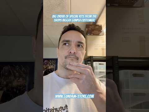 Big order of special kits from the shops bigger Gunpla cust… サムネイル