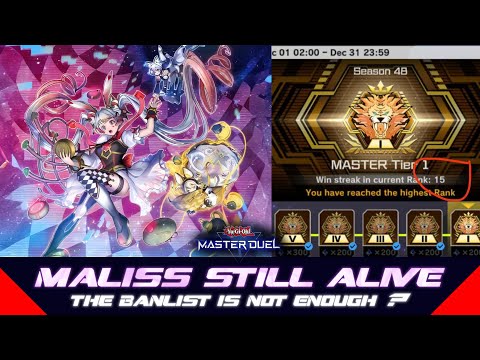 MALISS - STILL A MASTER 1 WORTHY DECK ⁉️ [Yu-Gi-Oh! Master…
