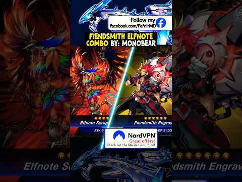 FIENDSMITH ELFNOTE COMBO! yugioh masterduel yugiohshorts ga… サムネイル