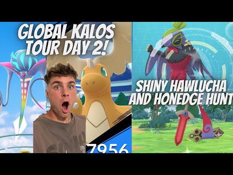✨Pokemon Go Tour Global DAY 1, MEGA DRAGONITE, Shiny Hawluc… サムネイル