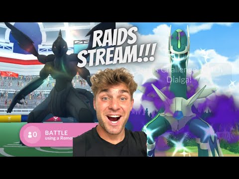 ✨Shadow Dialga & Zekrom Raids LIVE in Pokemon Go!✨ サムネイル