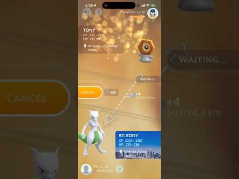 ✨LUCKY TRADE!!! Shiny BACKGROUND Mewtwo for an XXL SHINY ME… サムネイル