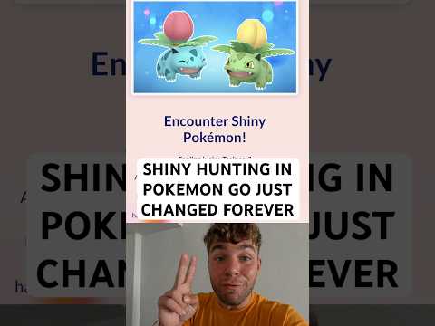 ✨Shiny Hunting In Pokemon Go Just CHANGED FOREVER!!! IN A G… サムネイル