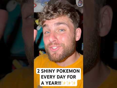 ✨Catching 2 SHINY Pokemon in Pokemon Go Every Day For a YEA…