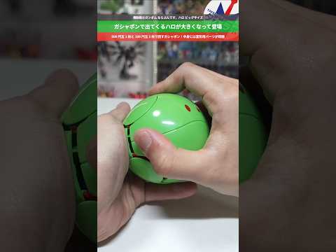 【ガンダム】800円のガシャポン！巨大なハロが出てくる！機動戦士ガンダム ならぶんです。ハロ ビッグサイズ gunda… サムネイル