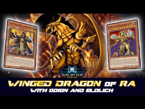 WINGED DRAGON OF RA - WITH ODION AND ELDLICH ⁉️ [Yu-Gi-Oh!… サムネイル
