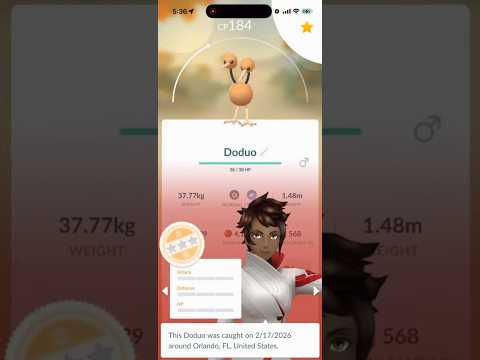 I Caught THIS 0 IV Pokemon in Pokemon Go! shorts pokemon サムネイル