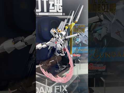 ガンダム展示！メタルロボット魂νガンダムのサーベルエフェクトがエグい！魂ネイションズストア東京にて gundam 秋葉… サムネイル