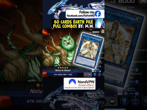 60 Card EARTH Pile Is ACTUALLY INSANE?! yugioh masterduel y… サムネイル