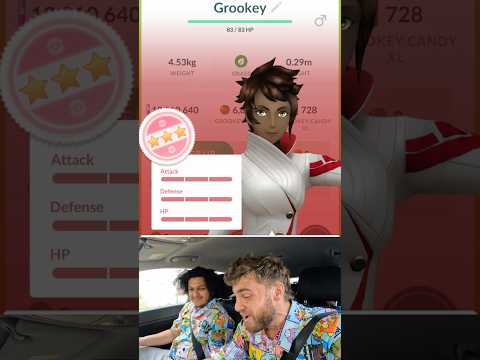 💯✨We BOTH GOT A SHUNDO GROOKEY AT THE SAME TIME In Pokemon…