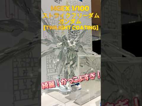 【圧倒的】MGEXストライクフリーダムガンダム トワイライトコーティングがあまりにも綺麗すぎた…！流石６万６０００円✨… サムネイル