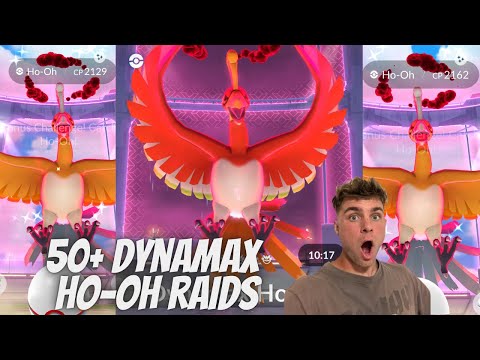 ✨I Did OVER 50 Dynamax Ho-Oh Raids and THIS Is What I Got!✨ サムネイル