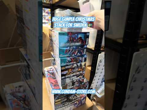 Huge Gunpla Christmas stack for Sweden 🇸🇪 gundam gunpla ban… サムネイル
