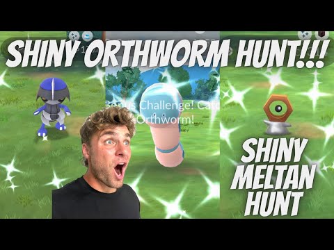 ✨NEW Shiny Orthworm and Shiny Meltan Hunt LIVE In Pokemon G… サムネイル